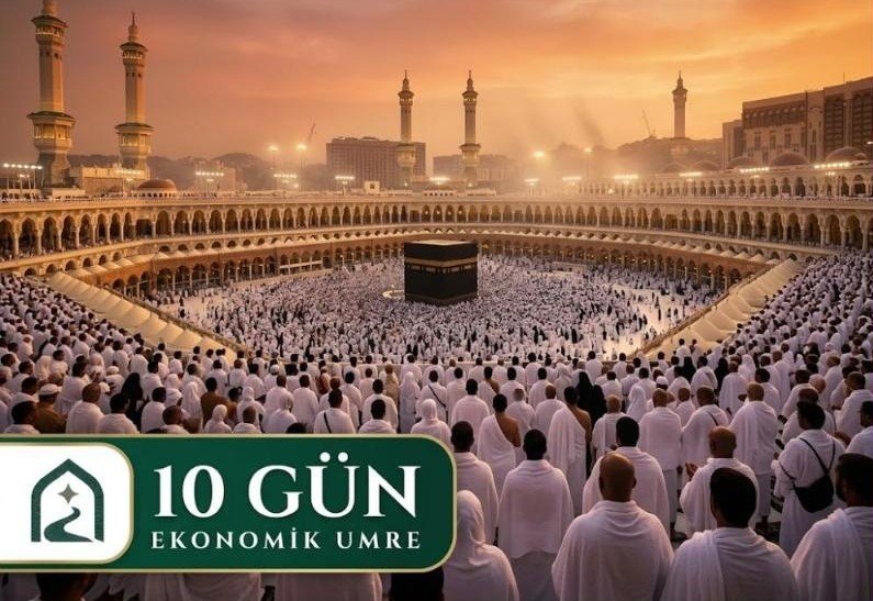 10 günlük ekonomik umre turu: Mescid-i Haram'da tavaf