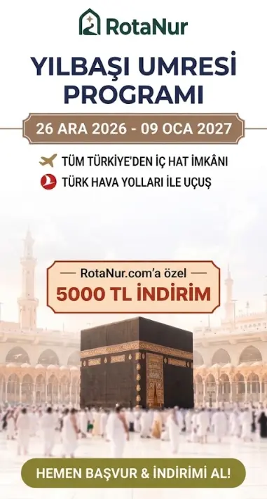 RotaNur Umre Turları Kampanyası