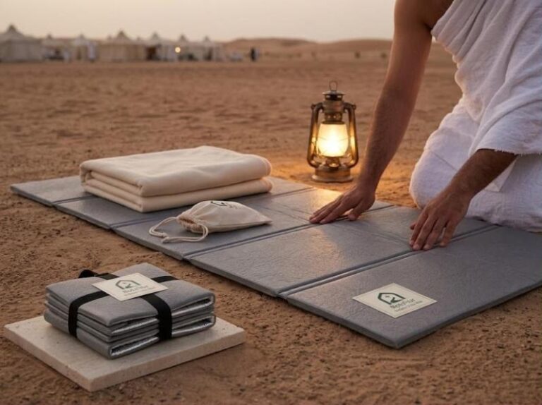 Foldable foil-backed sleeping mat 180x60 cm, RotaNur-labeled