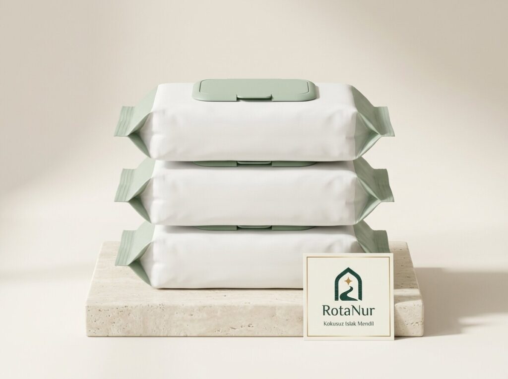 Unscented wet wipes 3 x 60 sheets, RotaNur-labeled packs