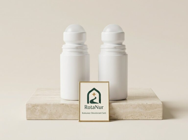 Unscented roll-on deodorant 2 x 50 ml, bottles with RotaNur label