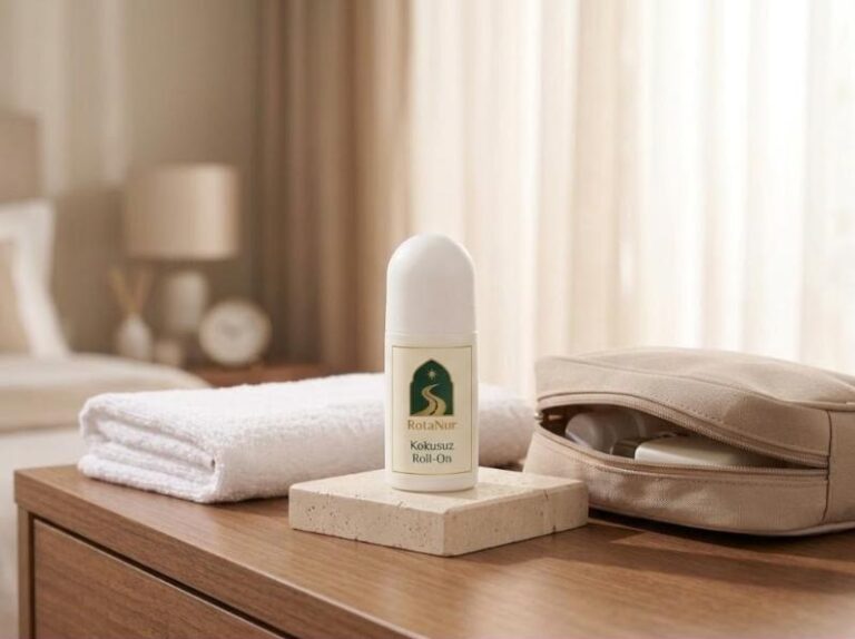 Unscented roll-on deodorant 2 x 50 ml, bottles with RotaNur label