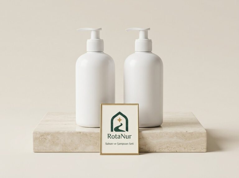 Unscented Liquid Soap & Shampoo Set — Large Size 2 x 400 ml