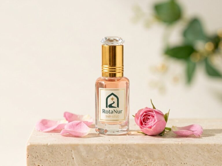 Taif Gülü Esansı 6 ml — Alkolsüz Gül Attar