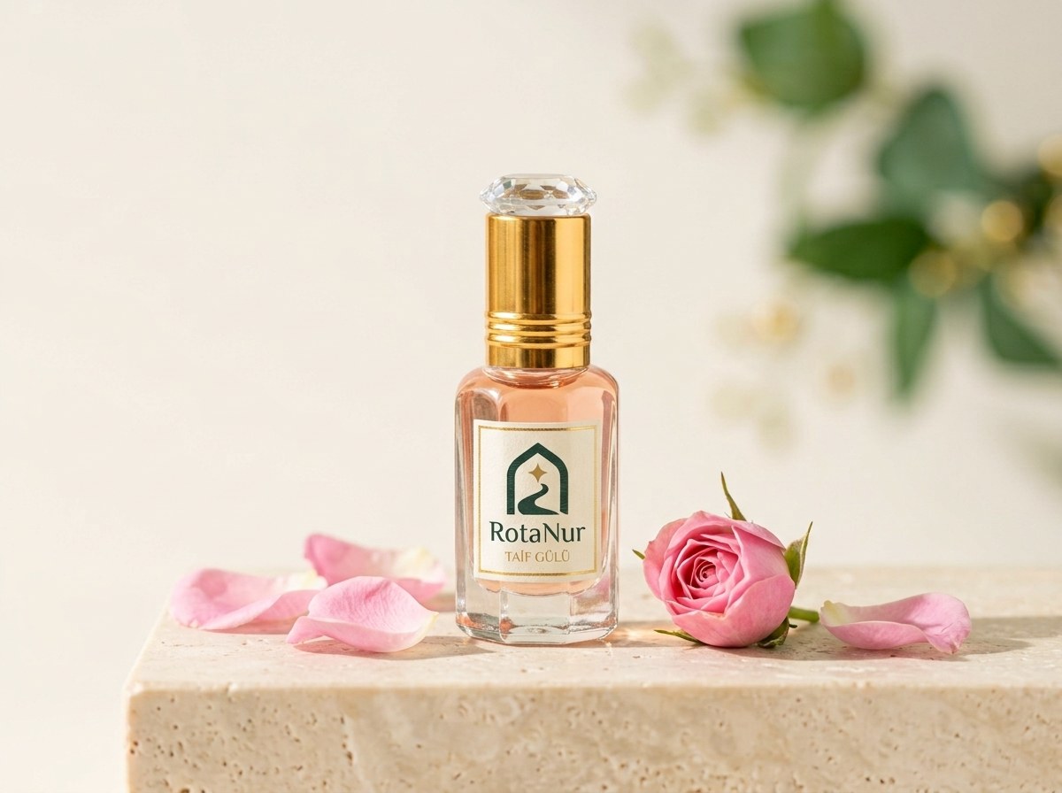 Taif Gülü Esansı 6 ml — Alkolsüz Gül Attar