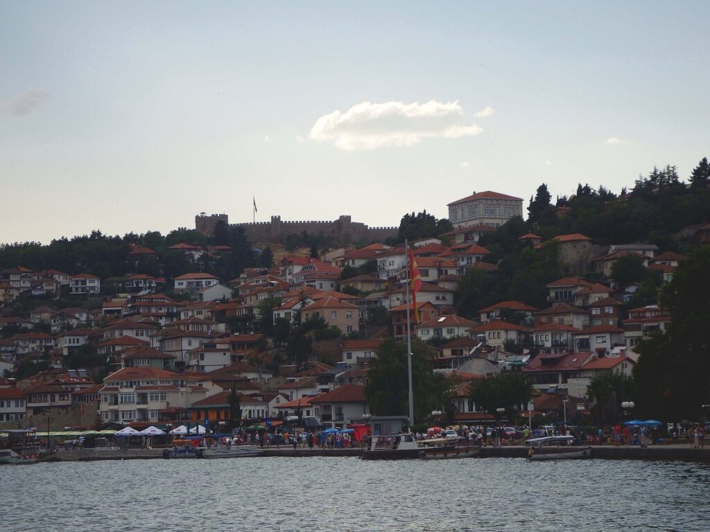 Ohrid'in eski şehri ve Samuil Kalesi
