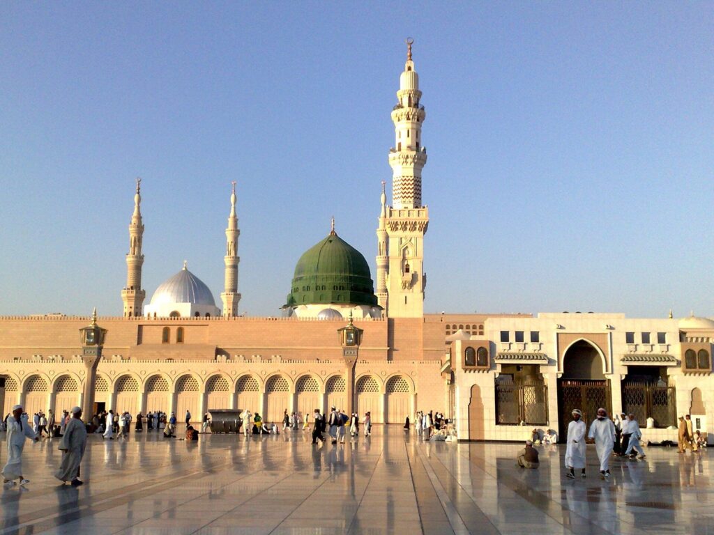 Medine'de Mescid-i Nebevî